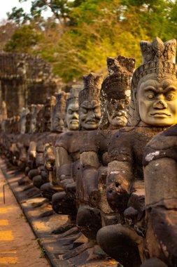 Kamboçya 'daki Angkor Thom Tapınağı 