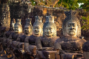Kamboçya 'daki Angkor Thom Tapınağı 