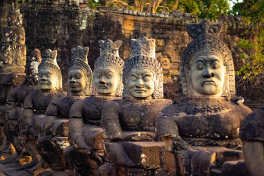 Kamboçya 'daki Angkor Thom Tapınağı 