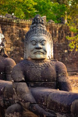 Kamboçya 'daki Angkor Thom Tapınağı 