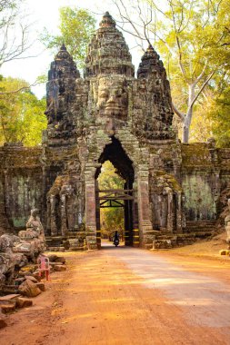 Kamboçya 'daki Angkor Thom Tapınağı 