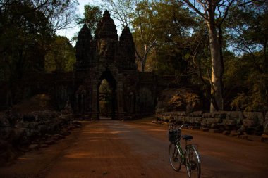 Kamboçya 'daki Angkor Thom Tapınağı 