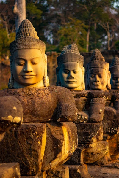 Templo Angkor Thom Camboja — Fotografia de Stock