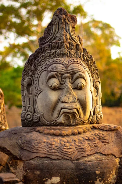 Templo Angkor Thom Camboja — Fotografia de Stock