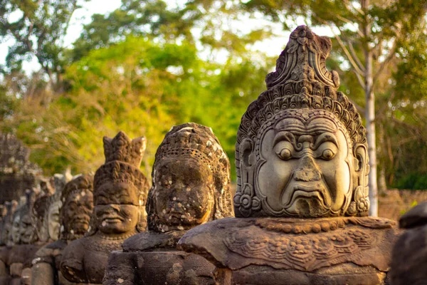 Świątynia Angkor Thom Kambodży — Zdjęcie stockowe