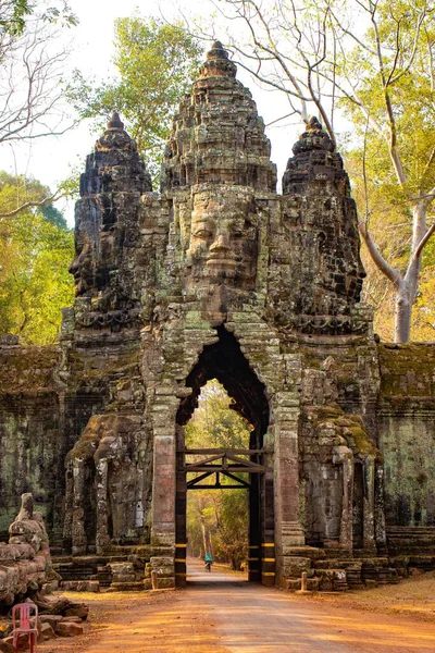 Kamboçya Daki Angkor Thom Tapınağı — Stok fotoğraf