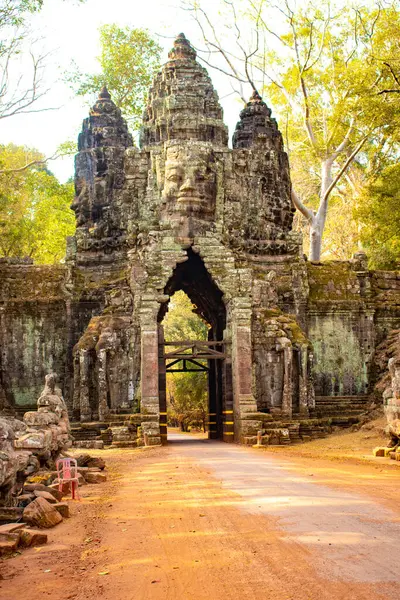 Tempel Angkor Thom Kambodscha — Stockfoto