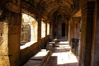 Siem Reap, Kamboçya 'daki antik tapınak 