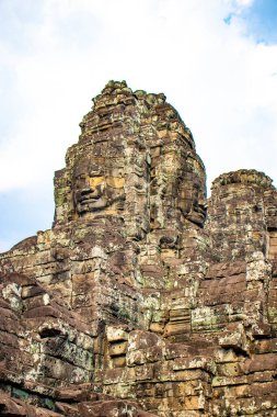 Bayon Tapınağı 'ndaki taş süslemeler ve anıtlar, Kamboçya 