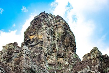 Bayon Tapınağı 'ndaki taş süslemeler ve anıtlar, Kamboçya 