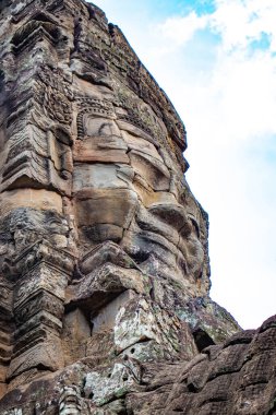 Bayon Tapınağı 'ndaki taş süslemeler ve anıtlar, Kamboçya 