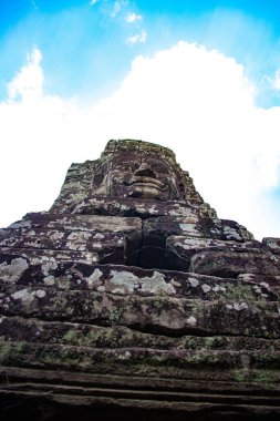 Bayon Tapınağı 'ndaki taş süslemeler ve anıtlar, Kamboçya 