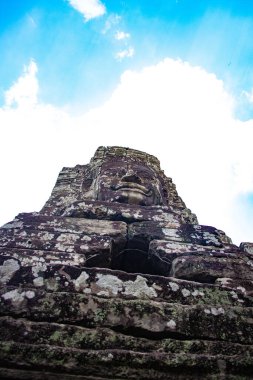 Bayon Tapınağı 'ndaki taş süslemeler ve anıtlar, Kamboçya 