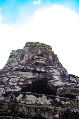 Bayon Tapınağı 'ndaki taş süslemeler ve anıtlar, Kamboçya 