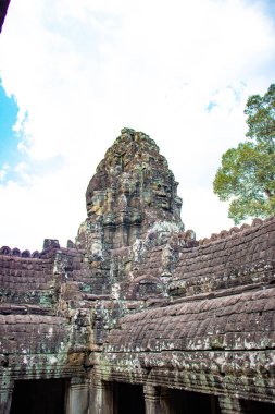 Bayon Tapınağı 'ndaki taş süslemeler ve anıtlar, Kamboçya 