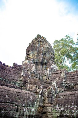 Bayon Tapınağı 'ndaki taş süslemeler ve anıtlar, Kamboçya 