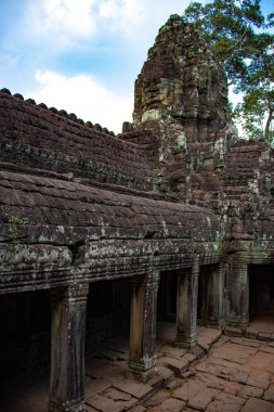 Bayon Tapınağı 'ndaki taş süslemeler ve anıtlar, Kamboçya 