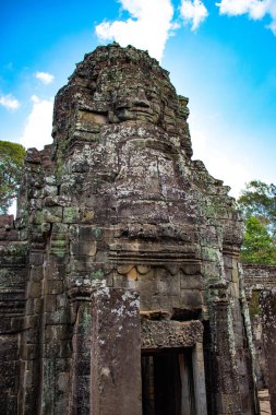 Bayon Tapınağı 'ndaki taş süslemeler ve anıtlar, Kamboçya 