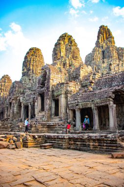 Siem Reap, Kamboçya 'daki antik tapınak 