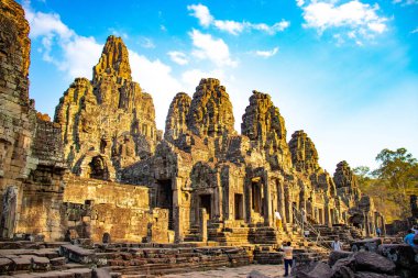 Siem Reap, Kamboçya 'daki antik tapınak 