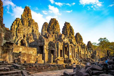 Siem Reap, Kamboçya 'daki antik tapınak 
