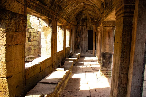 Starověký Chrám Siem Reap Kambodži — Stock fotografie