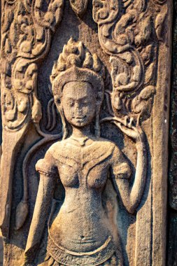Bayon Tapınağı, Kamboçya 'daki görüntüyü kapat 