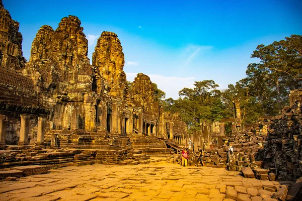 Starověký Chrám Siem Reap Kambodži — Stock fotografie