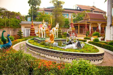 Siem Reap 'teki Budist tapınağı, Kamboçya 