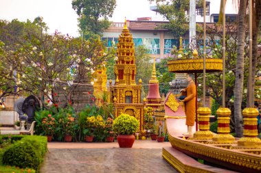 Siem Reap 'teki Budist tapınağı, Kamboçya 
