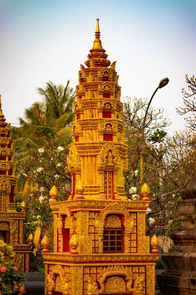 Temple Bouddhiste Cambodge Siem Reap — Photo