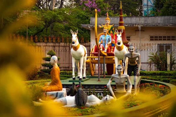 Tempio Buddista Siem Reap Cambogia — Foto Stock