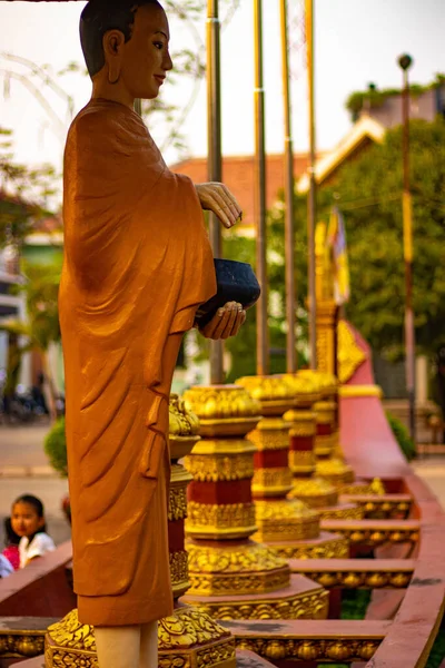 Buddhistický Chrám Siem Reap Kambodža — Stock fotografie