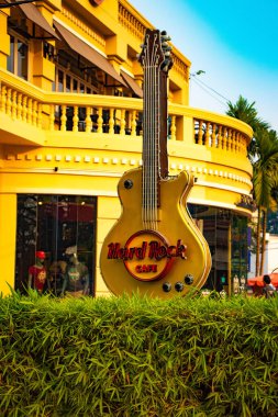 Siem Reap şehri sahnesi, Kamboçya 