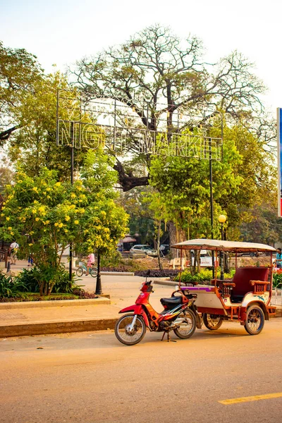 Siem Reap Stad Scene Cambodja — Stockfoto