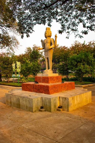 Siem Reap Scena Della Città Cambogia — Foto Stock