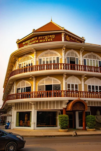 Siem Reap Şehri Sahnesi Kamboçya — Stok fotoğraf