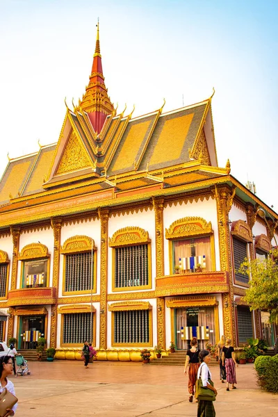 Siem Reap Cena Cidade Camboja — Fotografia de Stock