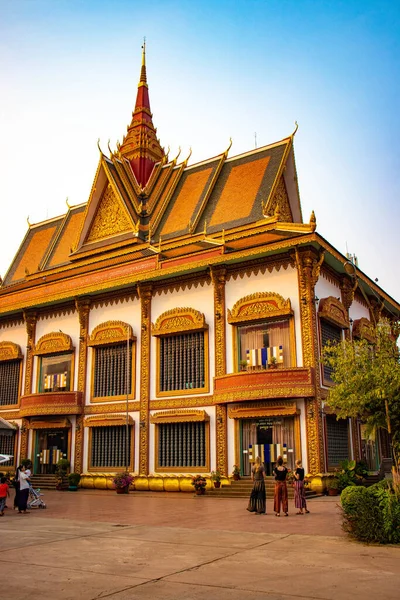 Городская Сцена Камбодиа — стоковое фото
