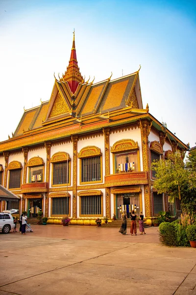Siem Reap Escena Ciudad Camboya —  Fotos de Stock