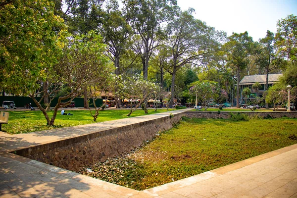 Siem Reap Stad Scene Cambodja — Stockfoto