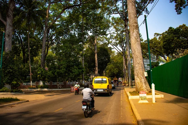 Cena Urbana Cidade Siem Reap Camboja — Fotografia de Stock