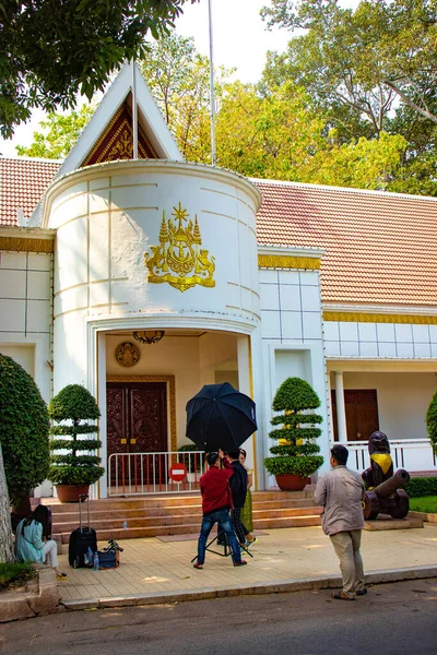 Urbane Szene Der Stadt Siem Reap Kambodscha — Stockfoto