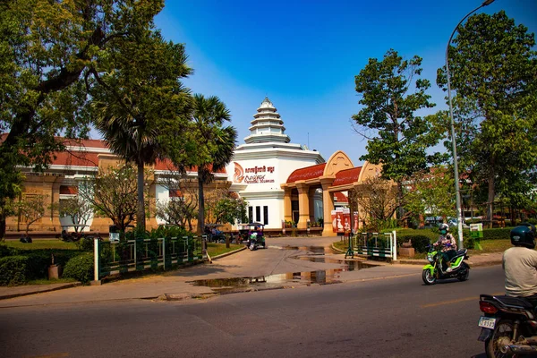 Kamboçya Daki Siem Reap Şehrinin Şehir Manzarası — Stok fotoğraf