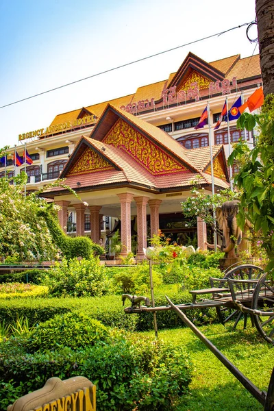 Siem Reap Stadt Bei Tag Kambodscha — Stockfoto