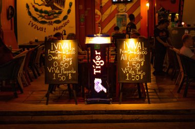 Siem Reap 'teki Pub Caddesi, Kamboçya 