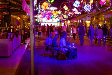 Siem Reap 'teki Pub Caddesi, Kamboçya 