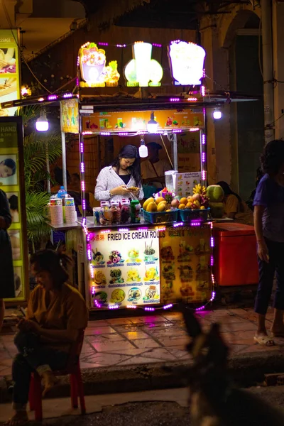 Pub Street Siem Reap Cambodia — Stock Photo, Image