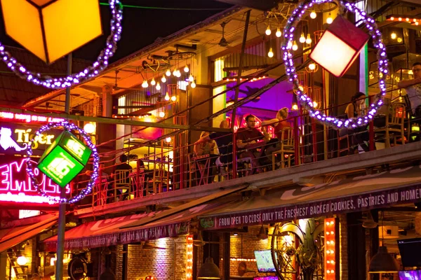 Siem Reap Teki Pub Caddesi Kamboçya — Stok fotoğraf