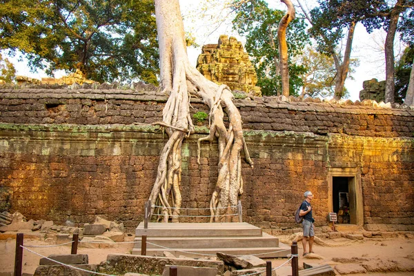 Antiguas Ruinas Del Templo Phrom Camboya — Foto de Stock